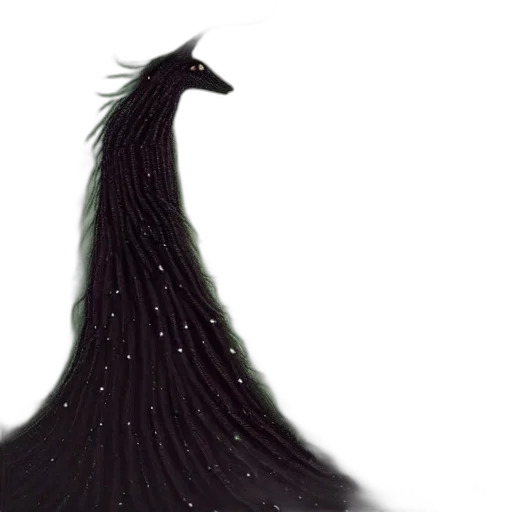 dress, hair, crown, creature, concept art, fantasy art, watercolor, pixel art transparent PNG cut-out