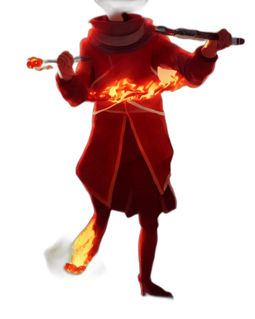 staff, sword, weapon, mask, concept art, 3d render, fantasy art, pixel art transparent PNG cut-out