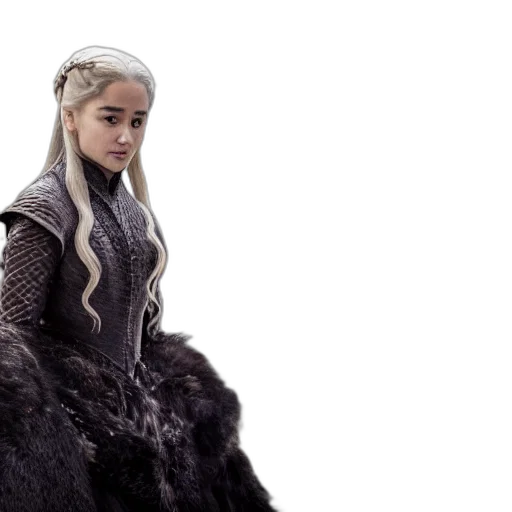dragon, dress, concept art, fantasy art transparent PNG cut-out