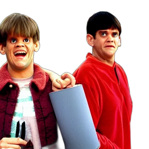 film, still, dumb, dumber transparent PNG cut-out