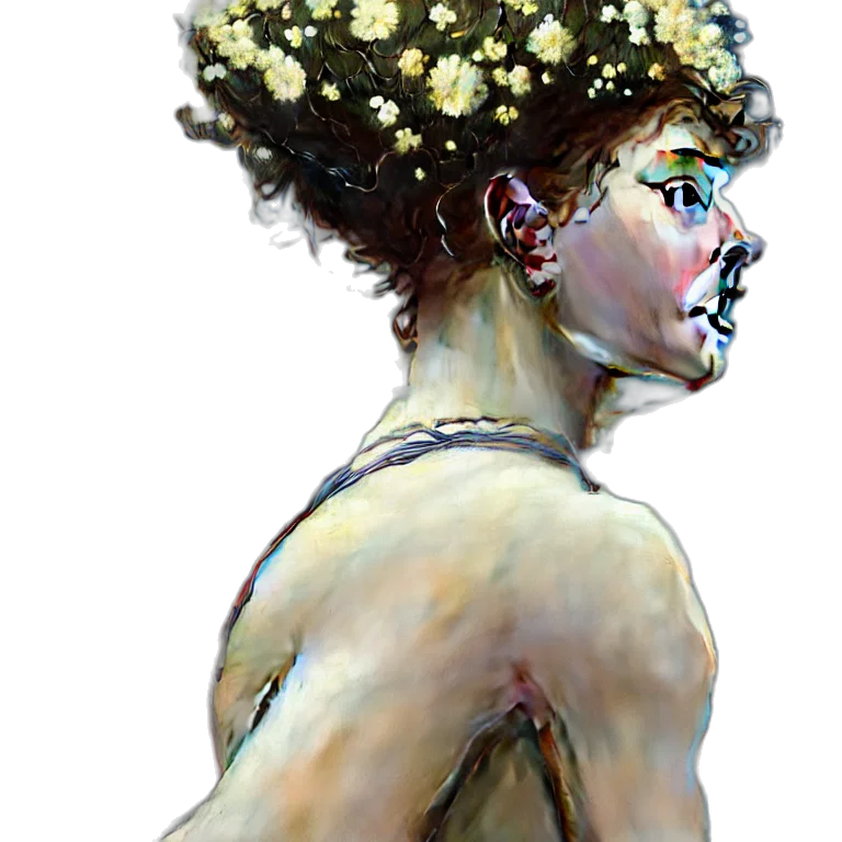 crown, face, mask, jewelry, concept art, watercolor, fantasy art, photorealistic transparent PNG cut-out