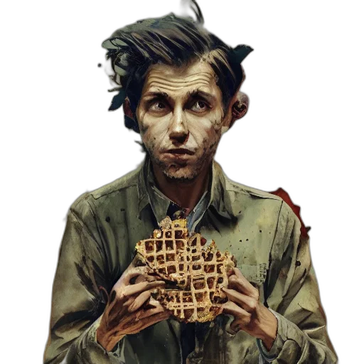 face, jacket, food, mask transparent PNG cut-out