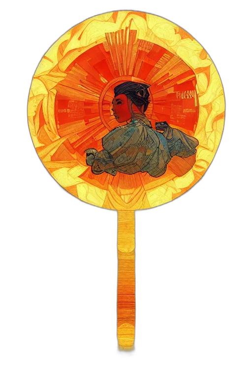 umbrella, staff, jewelry, watercolor transparent PNG cut-out