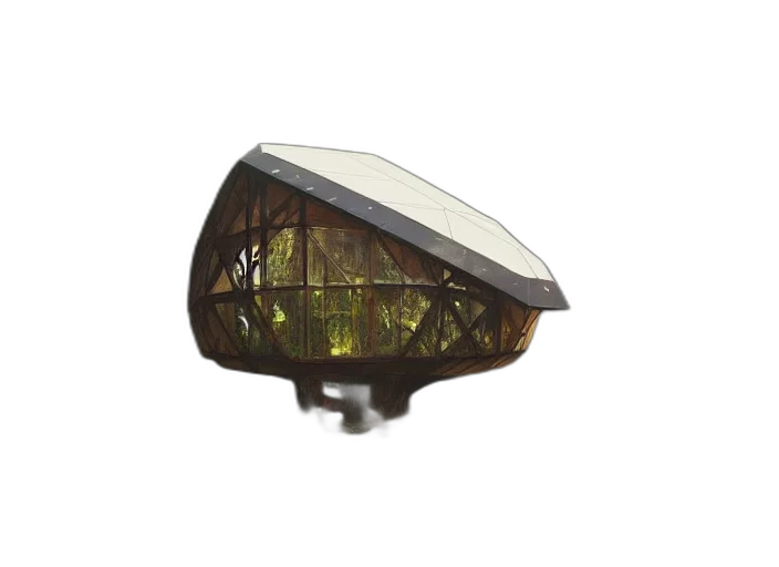 umbrella, hat, furniture, crown, 3d render, concept art, photorealistic, fantasy art transparent PNG cut-out