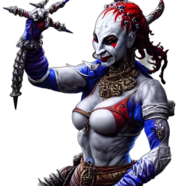 mask, staff, jewelry, fantasy art transparent PNG cut-out