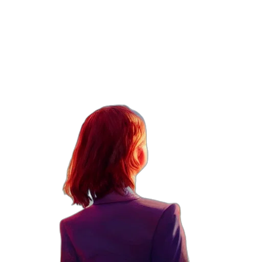 dress, jacket, face, hair, concept art, photorealistic, pixel art, vaporwave transparent PNG cut-out