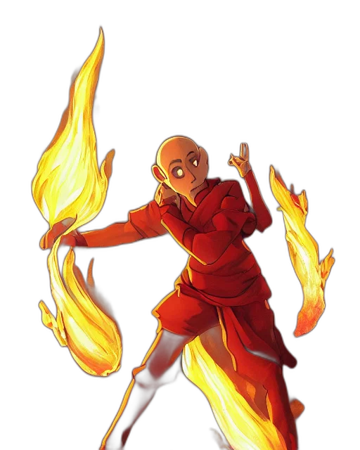 staff, dragon, concept art, fantasy art, pixel art, comic book art, fire, squidward transparent PNG cut-out