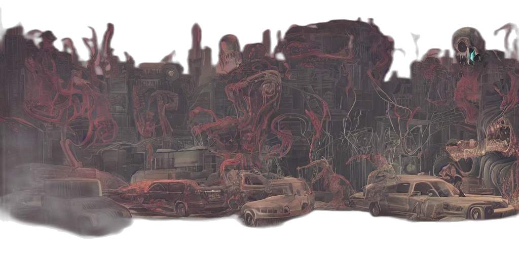 car, robot, creature, furniture transparent PNG cut-out