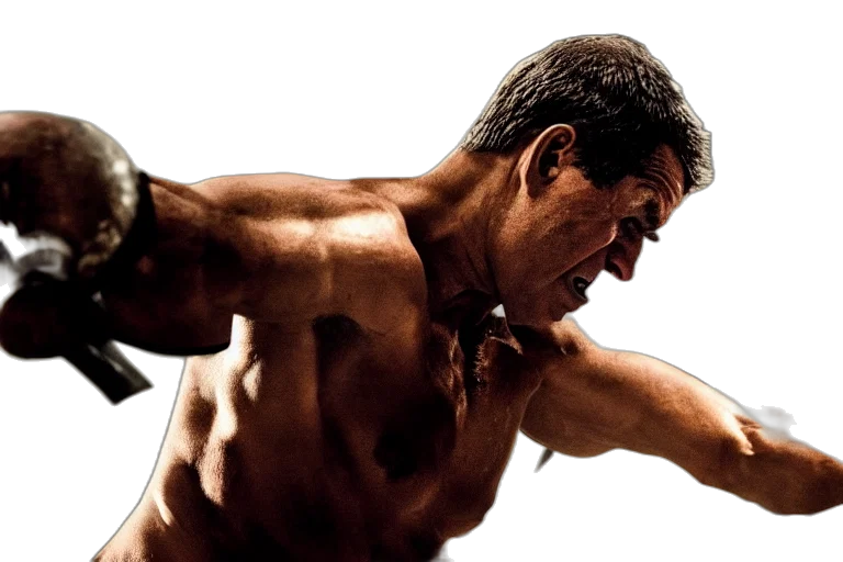photorealistic, cinematic, action, shot, joe, biden, leonidas, fighting transparent PNG cut-out