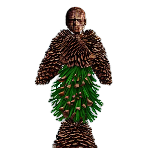 creature, tree, animal, staff transparent PNG cut-out
