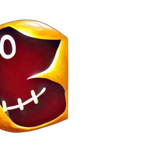 3d render, smiley, face, magic, card, unkillable, unstoppable, unbeatable transparent PNG cut-out