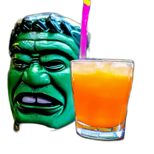 face, food, staff, mask, vaporwave, 3d render, photorealistic, neon transparent PNG cut-out