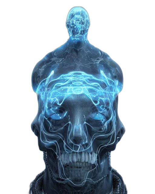 mask, face, robot, crown transparent PNG cut-out