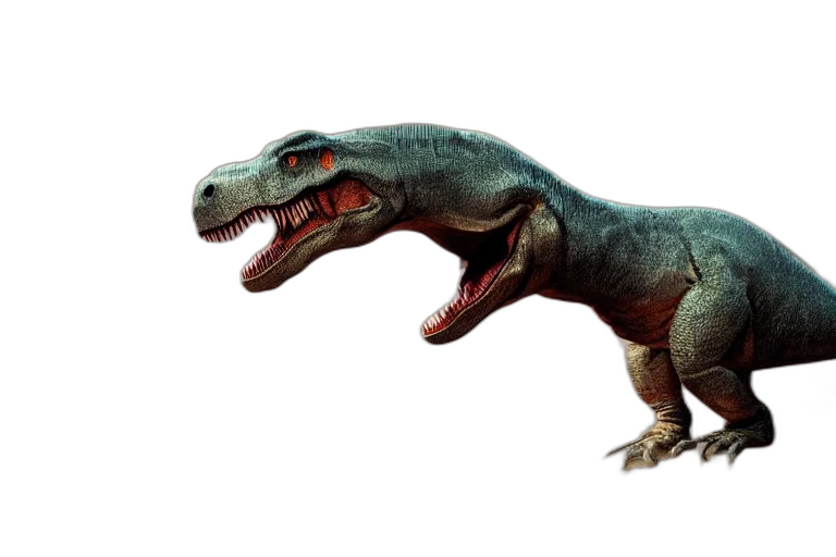 dragon, animal, creature, weapon, 3d render, concept art, photorealistic, rex transparent PNG cut-out
