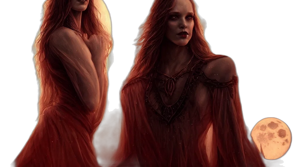 dress, fantasy art, concept art, comic book art, photorealistic, fire, red, golden transparent PNG cut-out
