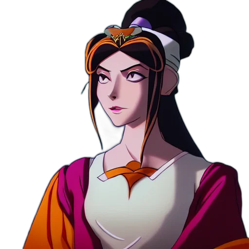 staff, crown, face, concept art, fantasy art, anime, pixel art, cinematic transparent PNG cut-out