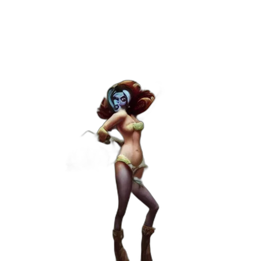 creature, staff, mask, robot transparent PNG cut-out