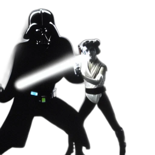 concept art, comic book art, fire, neon lights, film, still, princess, leia transparent PNG cut-out
