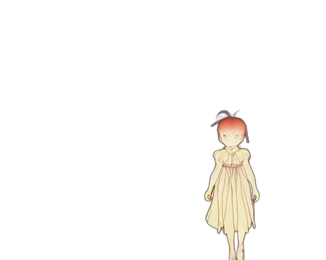 dress, creature, staff, robot transparent PNG cut-out