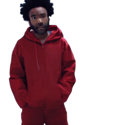 jacket, staff, face, creature transparent PNG cut-out