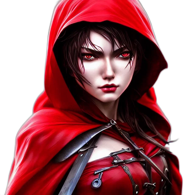 face, jacket, fantasy art, comic book art, concept art, photorealistic, red, dark transparent PNG cut-out
