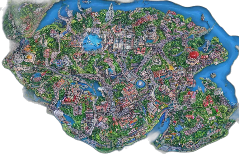 concept art, 3d render, photorealistic, fantasy art transparent PNG cut-out
