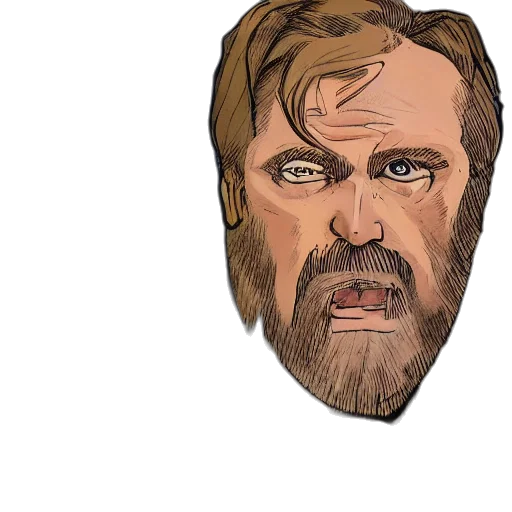 face, mask, jacket, creature, cartoon, photorealistic, comic book art, concept art transparent PNG cut-out