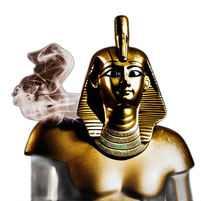 jewelry, crown, mask, vaporwave, photorealistic, concept art, 3d render, fire transparent PNG cut-out