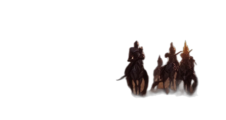 animal, 3d render, concept art, fantasy art, photorealistic, forest, earth tones, group transparent PNG cut-out