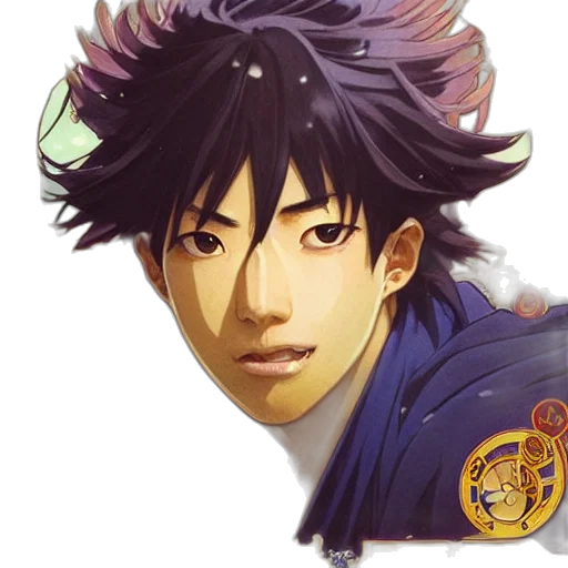 face, staff, mask, hair transparent PNG cut-out