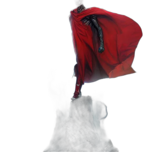 jacket, umbrella, hat, mask transparent PNG cut-out