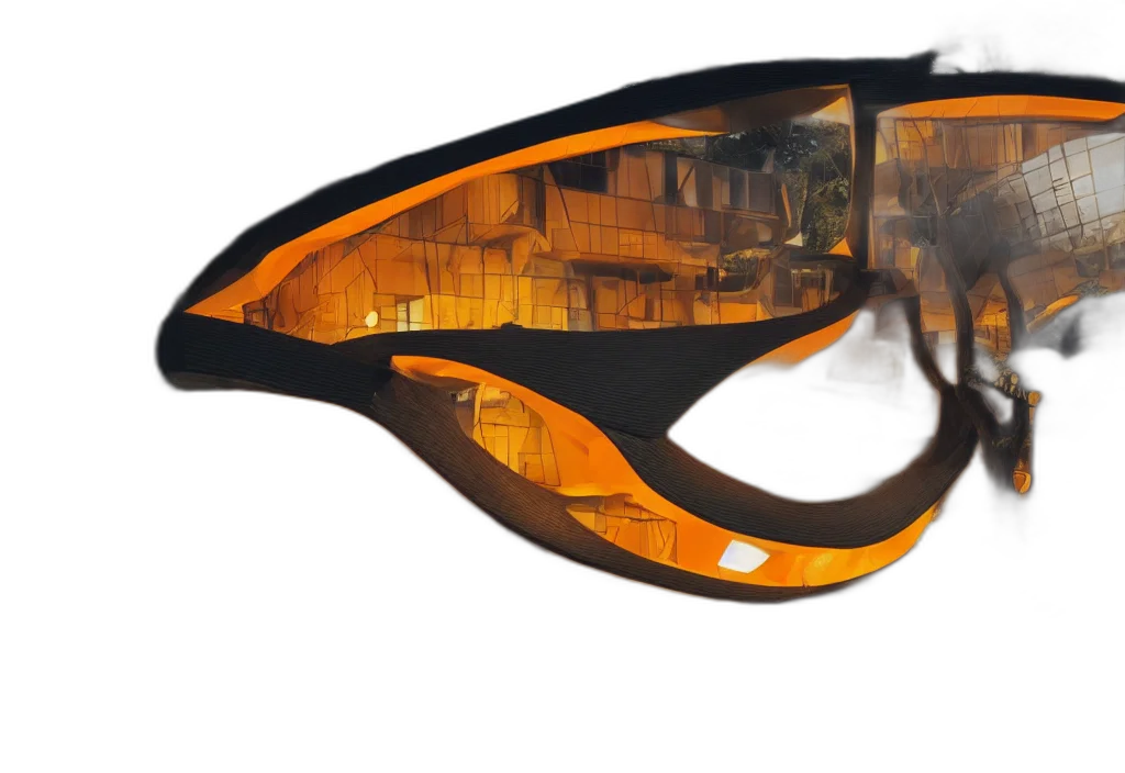 mask, weapon, jewelry, 3d render transparent PNG cut-out