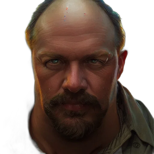 face, staff, animal, creature, photorealistic, concept art, fantasy art, oil painting transparent PNG cut-out
