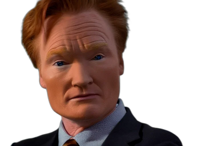 face, mask, hair, creature, 3d render, cartoon, photorealistic, conan transparent PNG cut-out