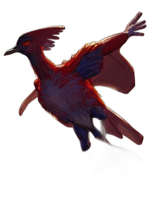 animal, creature, staff, dragon, concept art, watercolor, fantasy art, photorealistic transparent PNG cut-out