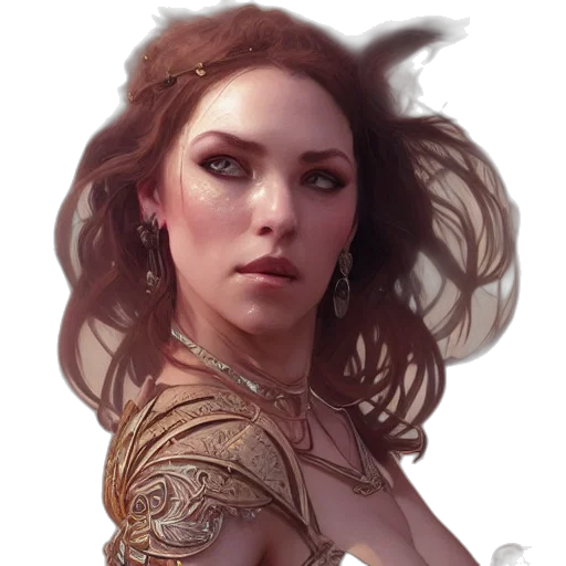 face, jewelry, dress, dragon transparent PNG cut-out