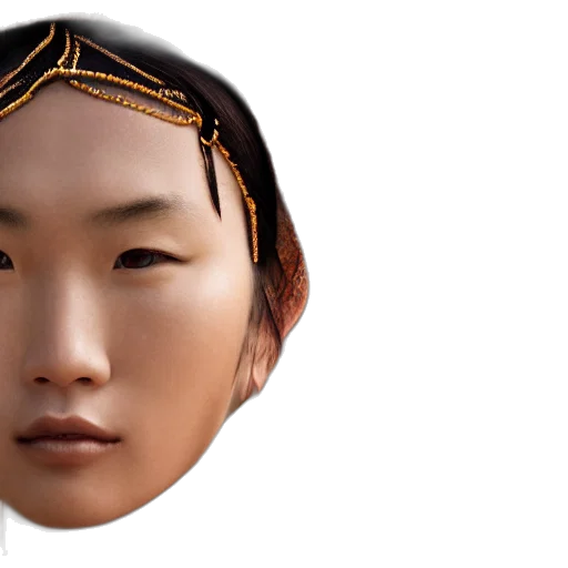 face, mask, crown, hat transparent PNG cut-out