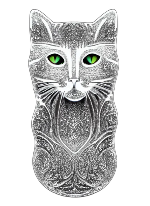 jewelry, animal, mask, fantasy art, photorealistic, cartoon, concept art, green transparent PNG cut-out