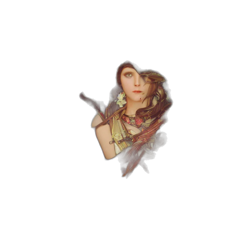 face, dragon, staff, sword, fantasy art, pixel art, concept art, watercolor transparent PNG cut-out