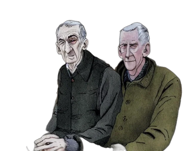 concept art, comic book art, raymond, briggs transparent PNG cut-out