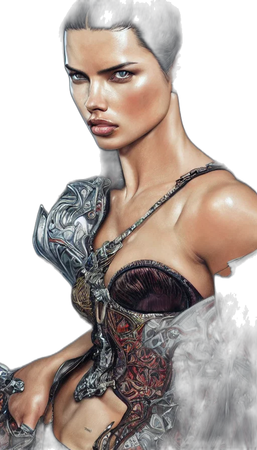 dress, jewelry, face, mask transparent PNG cut-out