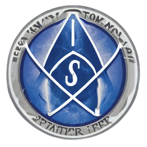 jewelry, staff, jacket, crown, 3d render, logo, sorcerer transparent PNG cut-out