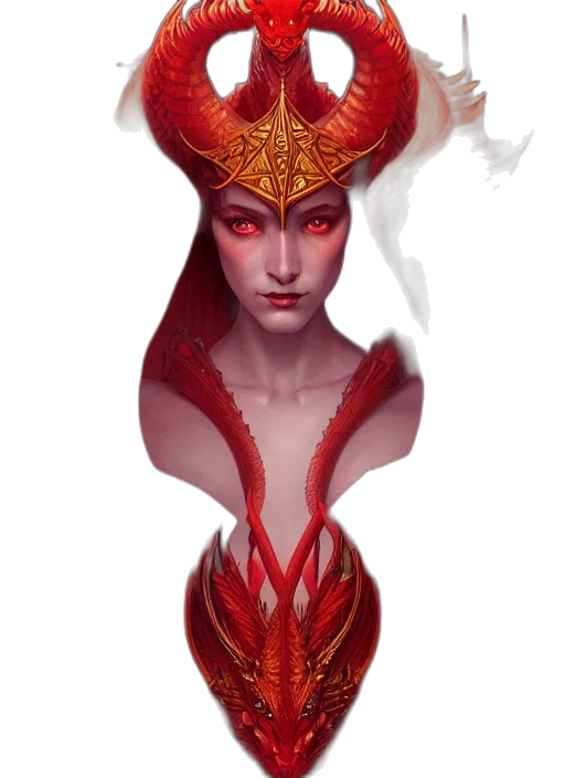mask, crown, face, dragon, fantasy art, concept art, pixel art, comic book art transparent PNG cut-out