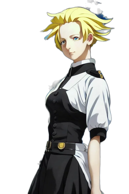 staff, dress, jacket, weapon transparent PNG cut-out