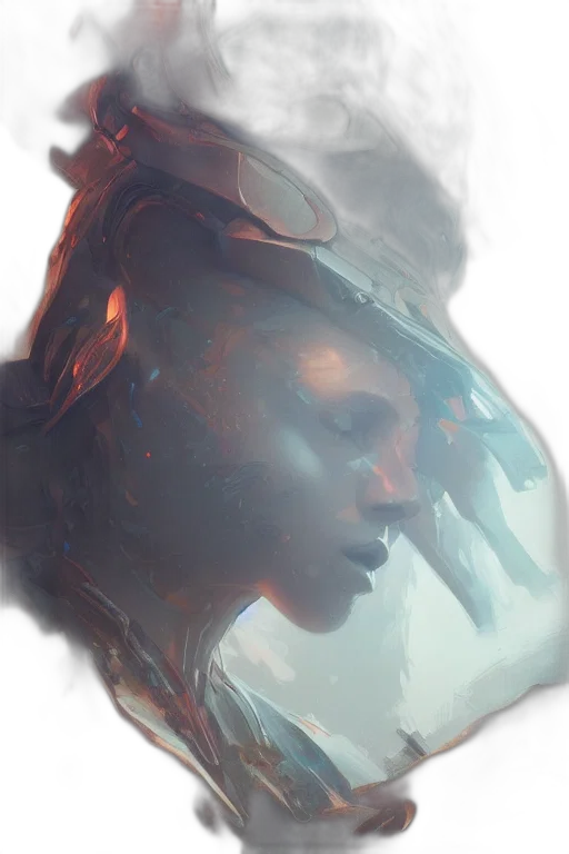 face, mask, robot, crown transparent PNG cut-out