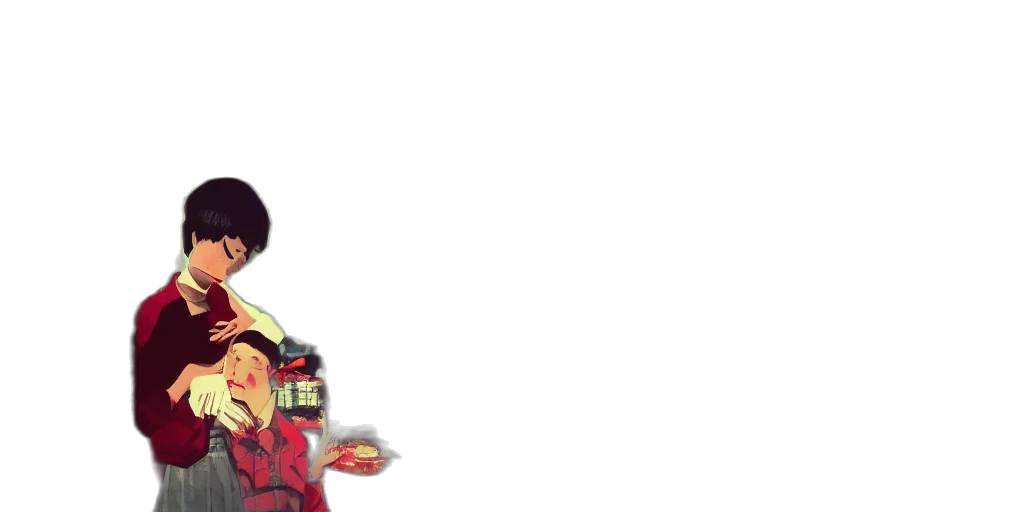 robot, weapon, jacket, staff, pixel art, concept art, comic book art, cartoon transparent PNG cut-out