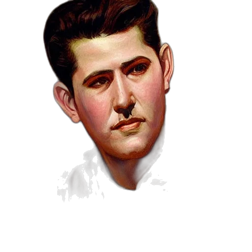 face, staff, photorealistic, oil painting, cartoon, concept art, painting, robbie transparent PNG cut-out