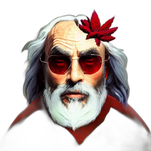 face, staff, mask, hat transparent PNG cut-out