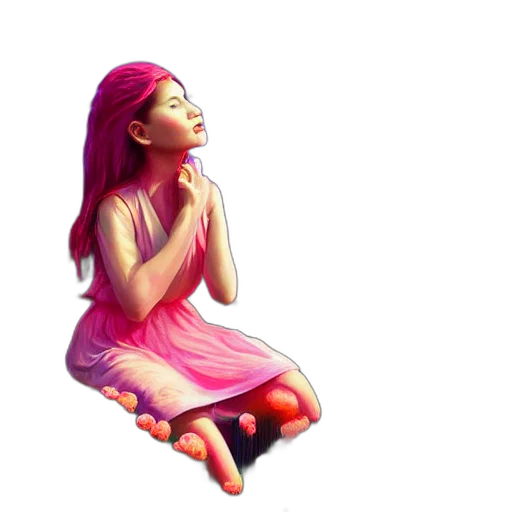 dress, photorealistic, pixel art, concept art transparent PNG cut-out