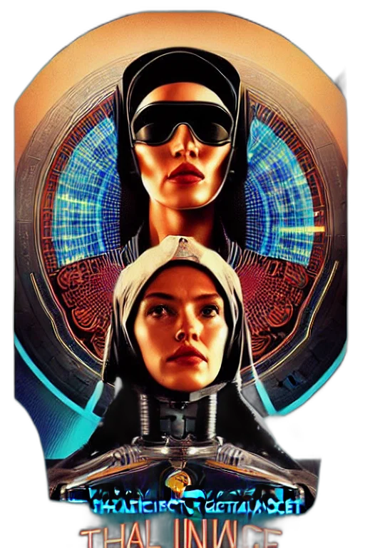 robot, mask, face, cyberpunk, comic book art, concept art, outer space, way transparent PNG cut-out